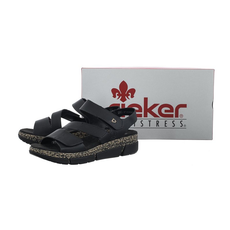 Rieker Czarne V2301-00 Black (RI109-a) kingad