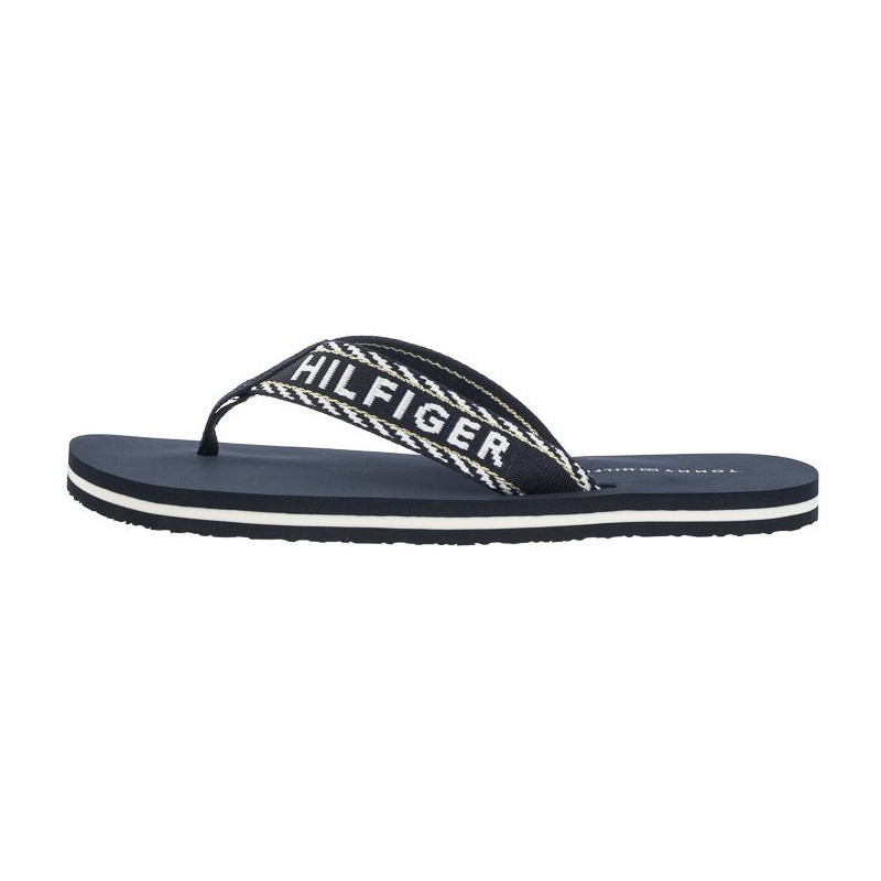 Tommy Hilfiger Tommy Webbing Sandal Space Blue FW0FW07143 DW6 (TH784-a) flip flops