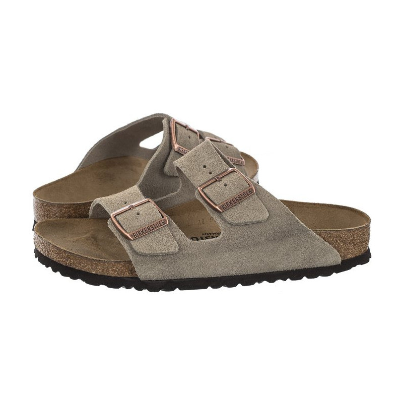 Birkenstock Arizona Bs Taupe 0051463 (BK199-a) Moteriški batai/šlepetės