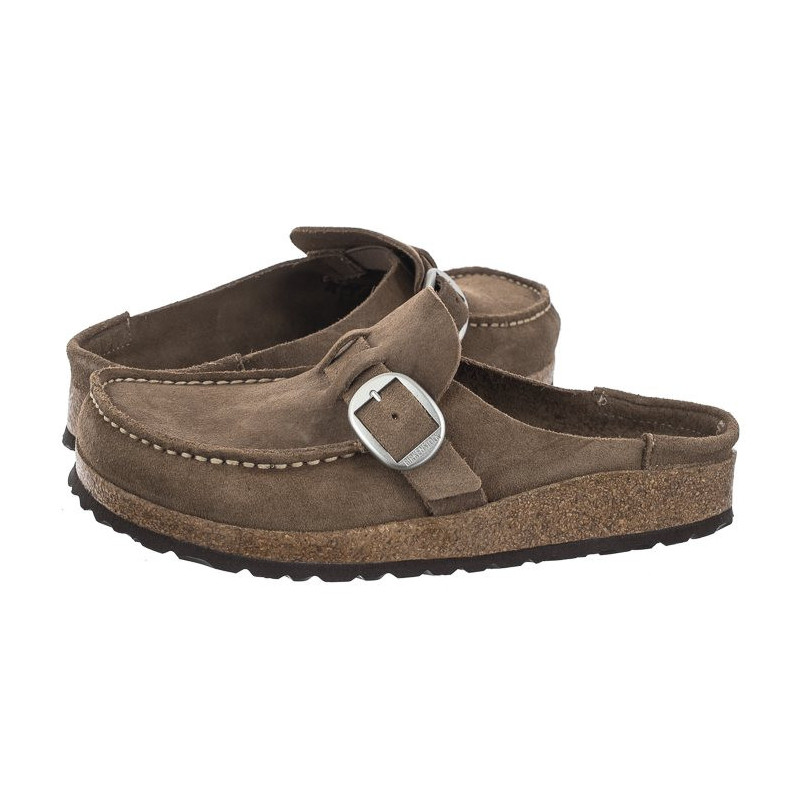Birkenstock Buckley Gray Taupe 1019490 (BK203-b) Women's Shoes/Flip Flops