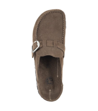 Birkenstock Buckley Gray Taupe 1019490 (BK203-b) Moteriški batai/šlepetės