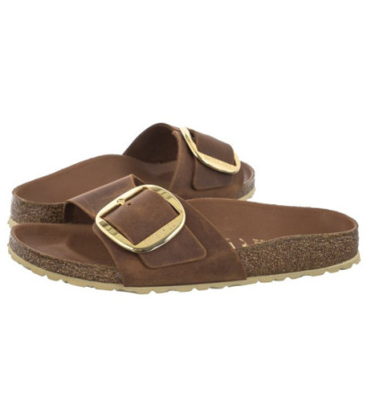 Birkenstock Madrid Big Buckle Cognac 1006525 (BK205-a) Moteriški batai/šlepetės