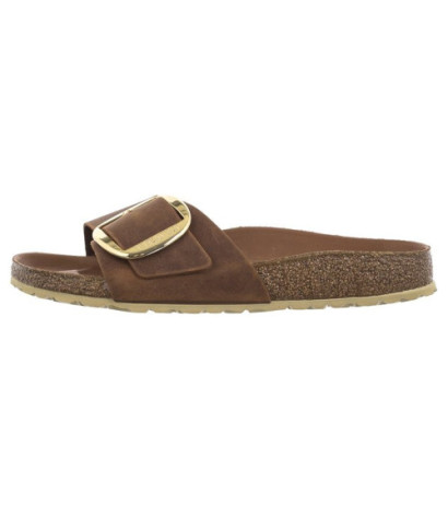Birkenstock Madrid Big Buckle Cognac 1006525 (BK205-a) Sieviešu apavi/Flip Flops