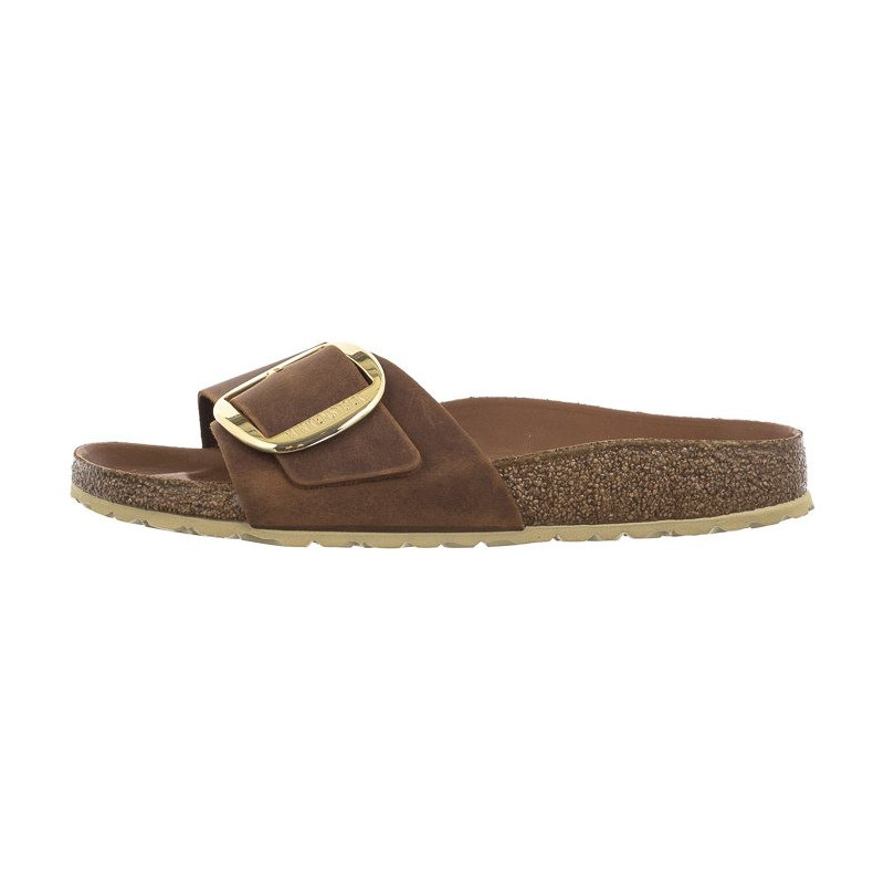 Birkenstock Madrid Big Buckle Cognac 1006525 (BK205-a) Moteriški batai/šlepetės