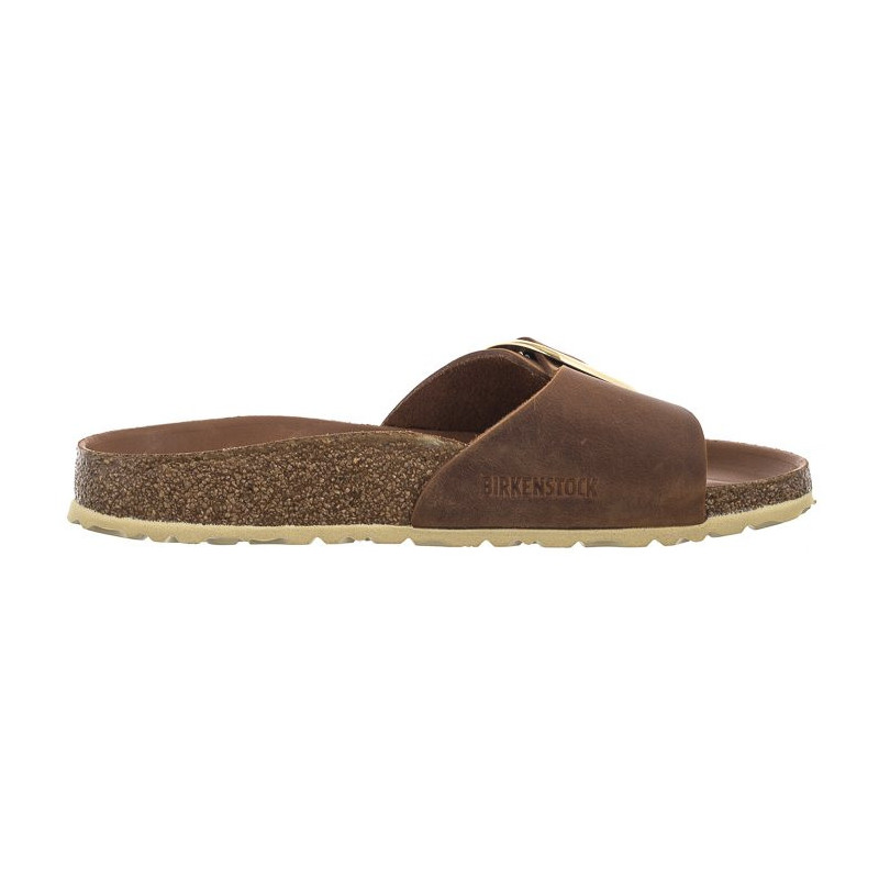 Birkenstock Madrid Big Buckle Cognac 1006525 (BK205-a) Moteriški batai/šlepetės