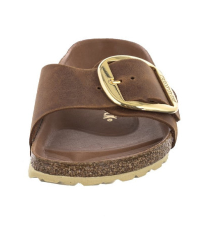 Birkenstock Madrid Big Buckle Cognac 1006525 (BK205-a) Moteriški batai/šlepetės