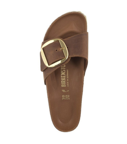 Birkenstock Madrid Big Buckle Cognac 1006525 (BK205-a) Sieviešu apavi/Flip Flops