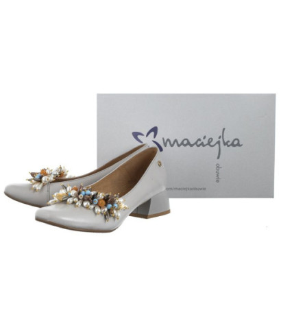 Maciejka Popielate 05979-03/00-1 (MA1042-a) kurpes