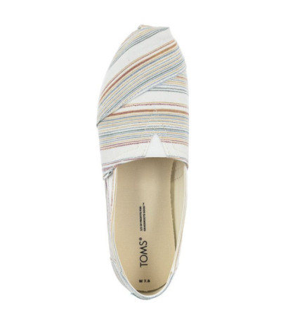 Toms Alpargata Natural Recycled Cotton Soft Stripe 10019644 (TS32-a) sportiniai bateliai