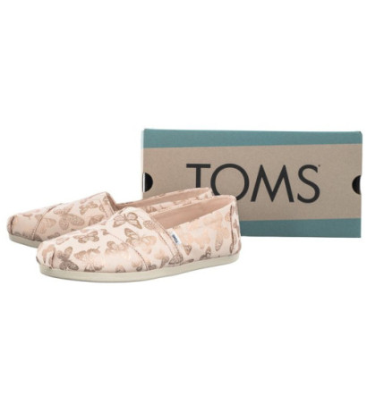 Toms Alpargata Dusty Peach Foil Butterflies 10019630 (TS36-a) kingad
