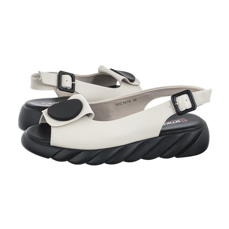 Artiker Beżowe 52C1639 (AR82-a) sandals