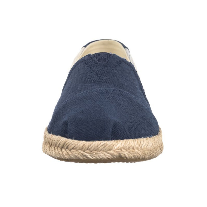 Toms Alpargata Rope Navy Recycled Cotton University Stripes 10019683 (TS31-b) kurpes