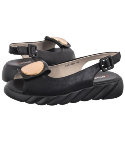 Artiker Czarne 52C1630 (AR82-b) sandals