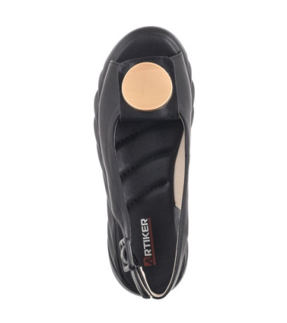 Artiker Czarne 52C1630 (AR82-b) sandales