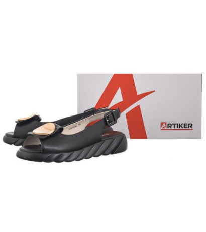 Artiker Czarne 52C1630 (AR82-b) sandales