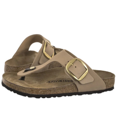 Birkenstock Gizeh Big Buckle Sandcastle 1023966 (BK196-d) Sieviešu apavi/Flip Flops