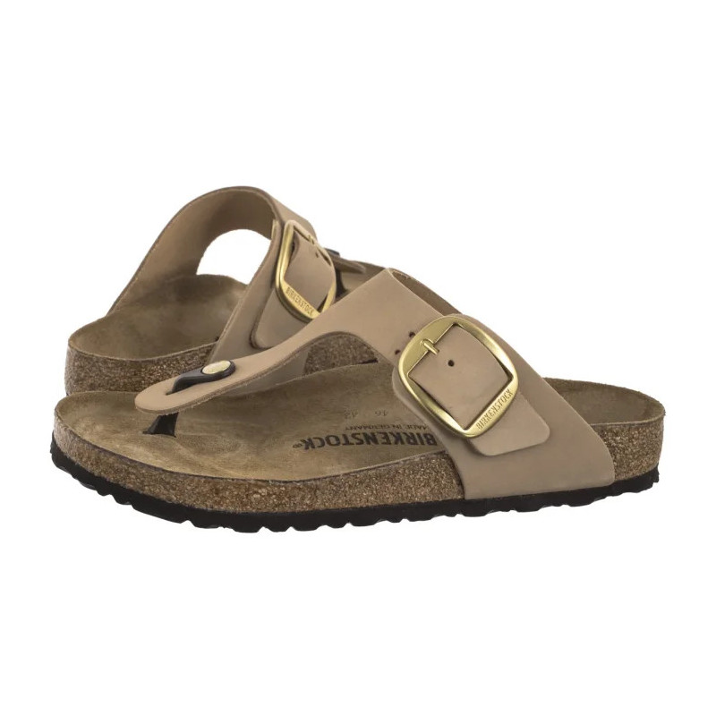 Birkenstock Gizeh Big Buckle Sandcastle 1023966 (BK196-d) Women's Shoes/Flip Flops