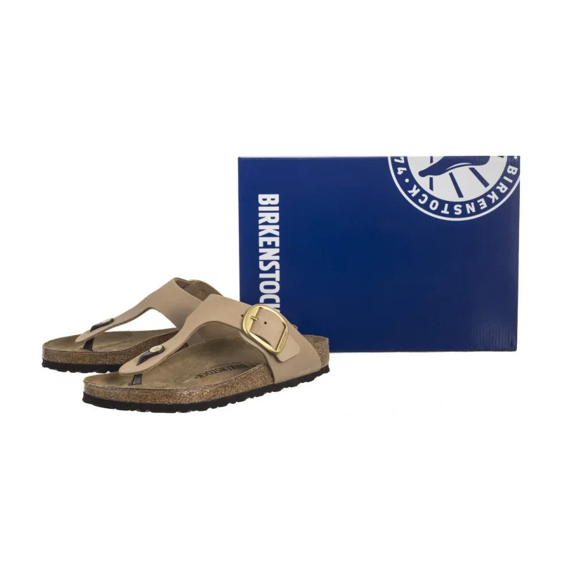 Birkenstock Gizeh Big Buckle Sandcastle 1023966 (BK196-d) Sieviešu apavi/Flip Flops