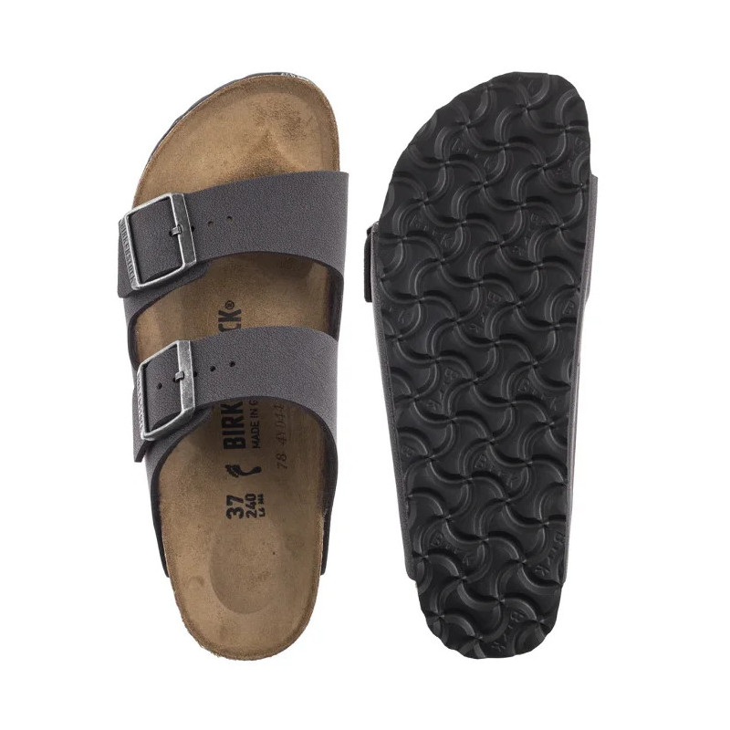 Birkenstock Arizona Bs Velvet Gray 1029162 (BK206-b) Naiste kingad/klappide klapid
