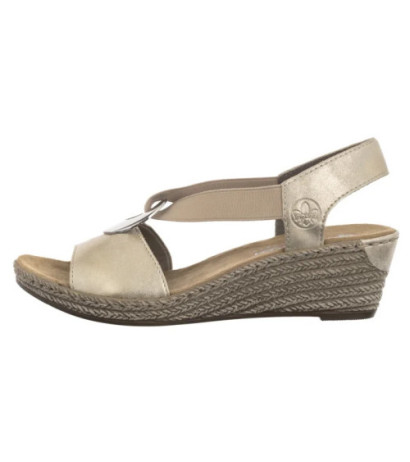 Rieker Beżowe 624H6-60 Beige (RI118-b) kingad