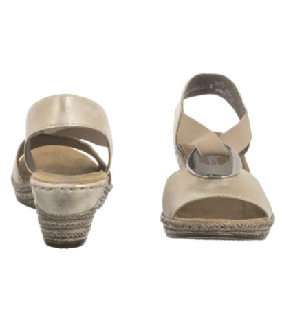 Rieker Beżowe 624H6-60 Beige (RI118-b) kingad