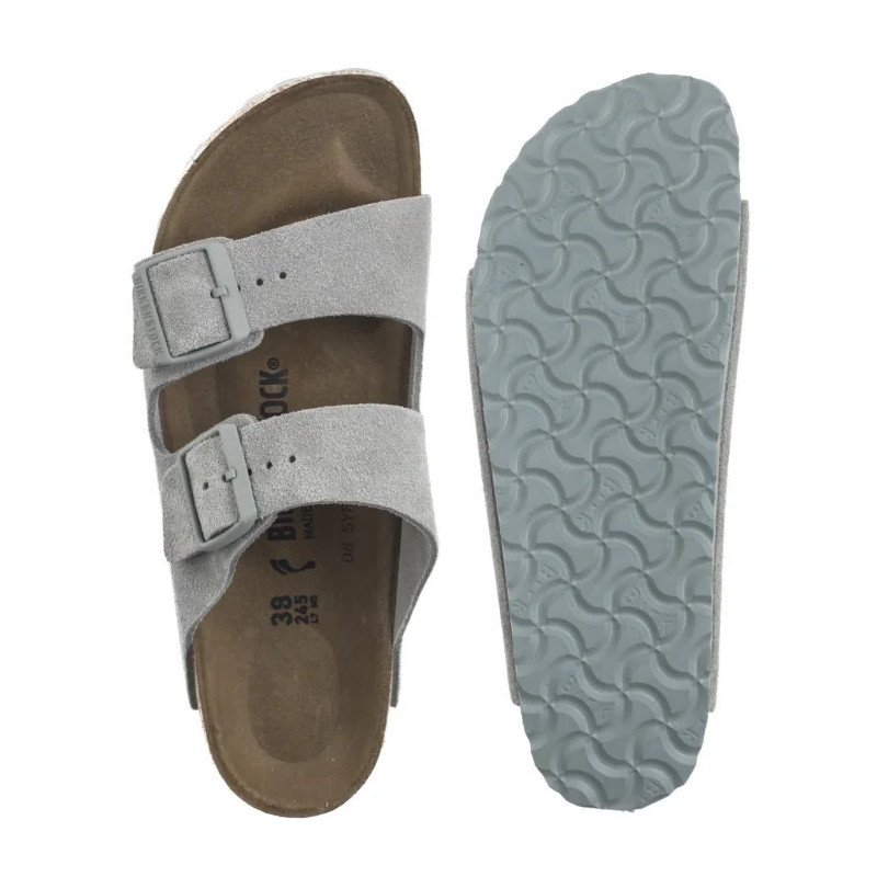 Birkenstock Arizona Bs Pure Sage 1029215 (BK199-d) Moteriški batai/šlepetės