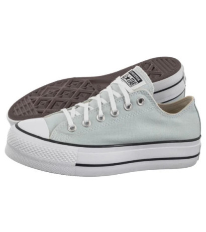 Converse CTAS Lift Ox Egret/Navy/Burnt Honey A03829C (CO606-d) shoes