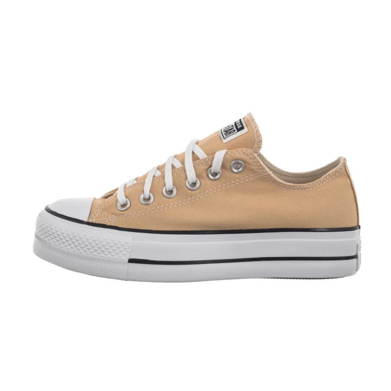 Converse CTAS Lift Ox Egret/Navy/Burnt Honey A03829C (CO606-e) shoes