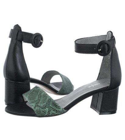 Maciejka Czarne/Zielone 04141-20/00-5 (MA1068-a) shoes
