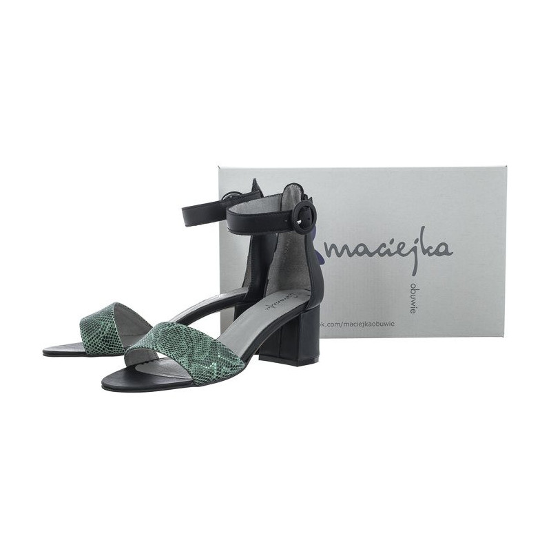 Maciejka Czarne/Zielone 04141-20/00-5 (MA1068-a) kingad