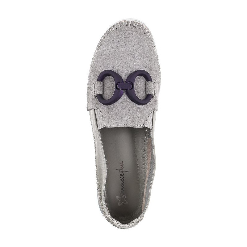 Maciejka Popielate 5814B-03/00-1 (MA1065-b) kurpes