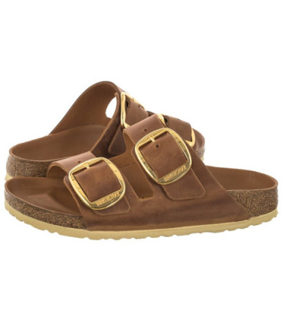Birkenstock Arizona Big Buckle Cognac 1011073 (BK210-a) Women's Shoes/Flip Flops