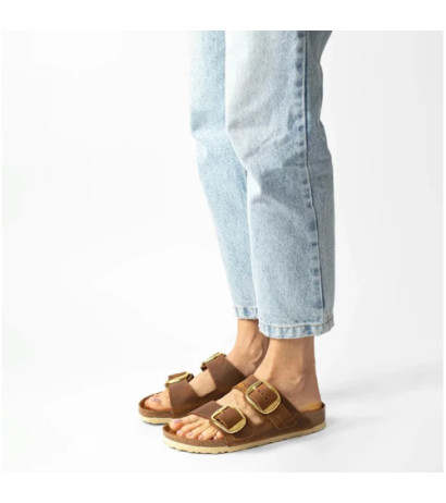 Birkenstock Arizona Big Buckle Cognac 1011073 (BK210-a) Moteriški batai/šlepetės