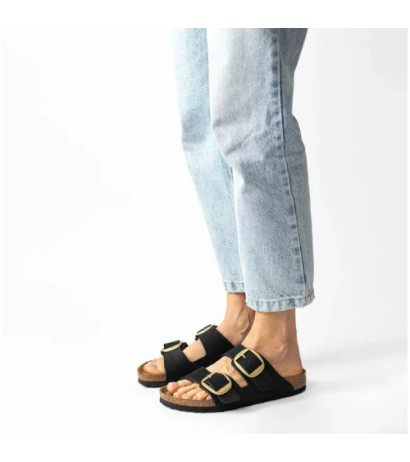 Birkenstock Arizona Big Buckle Black 1023290 (BK211-a) Sieviešu apavi/Flip Flops