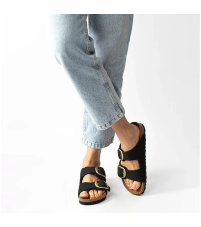 Birkenstock Arizona Big Buckle Black 1023290 (BK211-a) Sieviešu apavi/Flip Flops