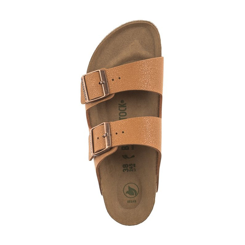 Birkenstock Arizona BF Vegan Pecan 1025046 (BK222-a) Sieviešu apavi/Flip Flops