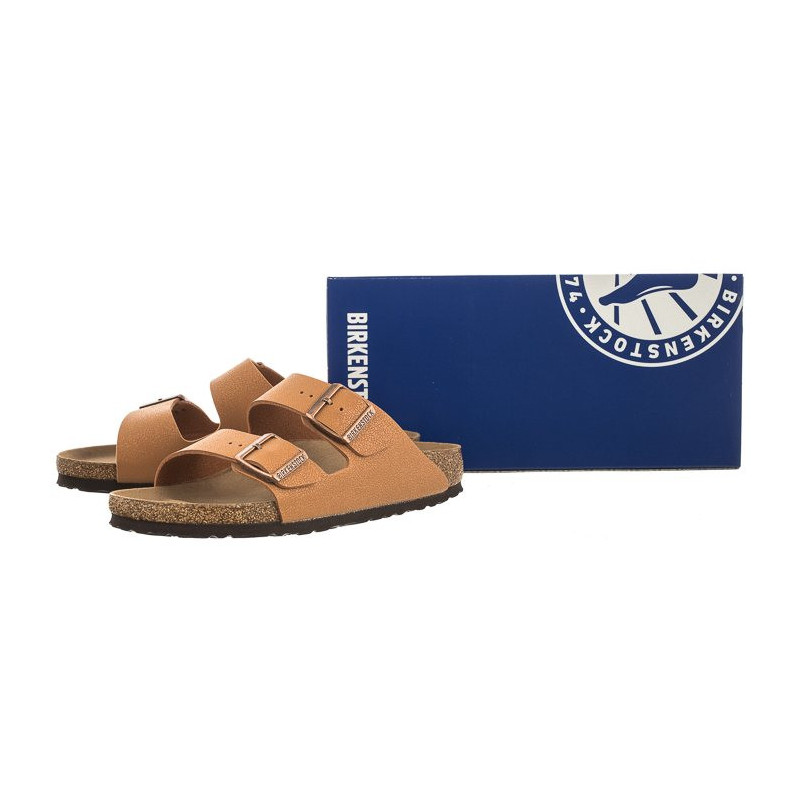 Birkenstock Arizona BF Vegan Pecan 1025046 (BK222-a) Sieviešu apavi/Flip Flops