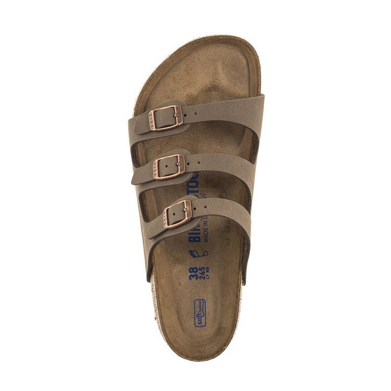 Birkenstock Florida Bs Mocca 0053881 (BK228-a) Moteriški batai/šlepetės