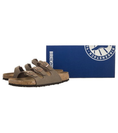 Birkenstock Florida Bs Mocca 0053881 (BK228-a) Moteriški batai/šlepetės