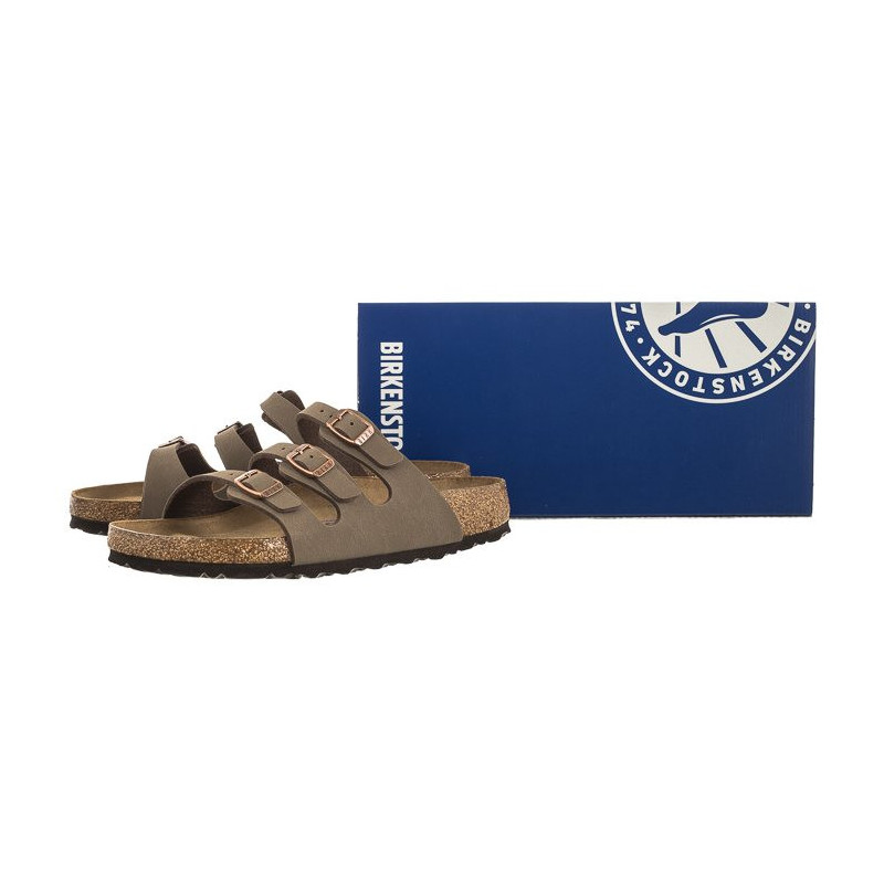 Birkenstock Florida Bs Mocca 0053881 (BK228-a) Sieviešu apavi/Flip Flops