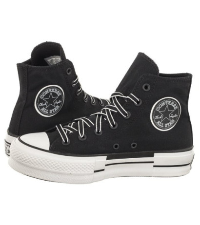 Converse CTAS Lift Hi Black/White/Black A05071C (CO616-a) apavi