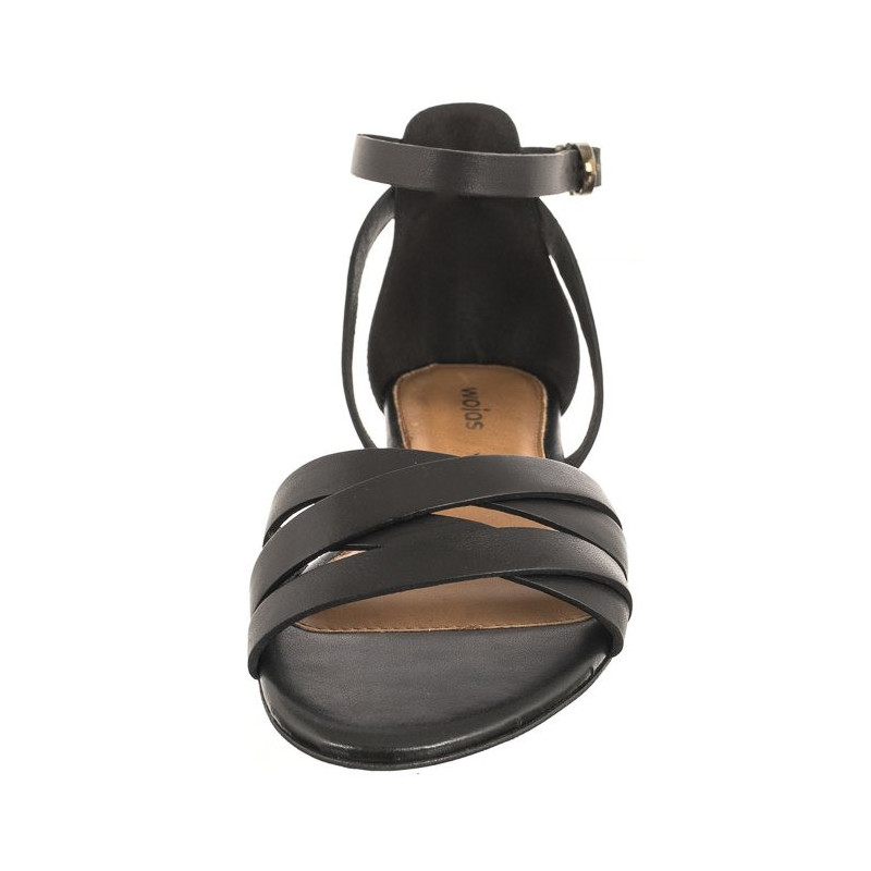 Wojas Czarne 76015-51 (WO154-a) sandales