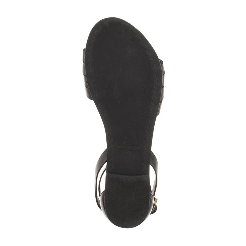 Wojas Czarne 76015-51 (WO154-a) sandalai