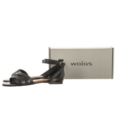 Wojas Czarne 76015-51 (WO154-a) sandals