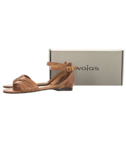 Wojas Brązowe 76015-53 (WO154-b) sandals