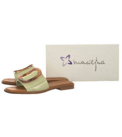 Maciejka Zielone L5155-09/00-0 (MA1087-a) Sieviešu apavi/Flip Flops