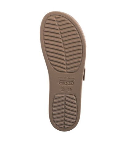 Crocs Brooklyn Buckle Low Wedge Bone 207431-2Q9 (CR293-c) Sieviešu apavi/Flip Flops