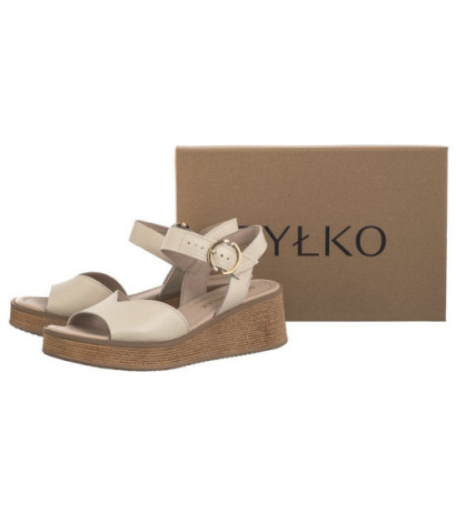 Ryłko Kremowe 3MF66_Z_ _6NJ (RY665-c) shoes