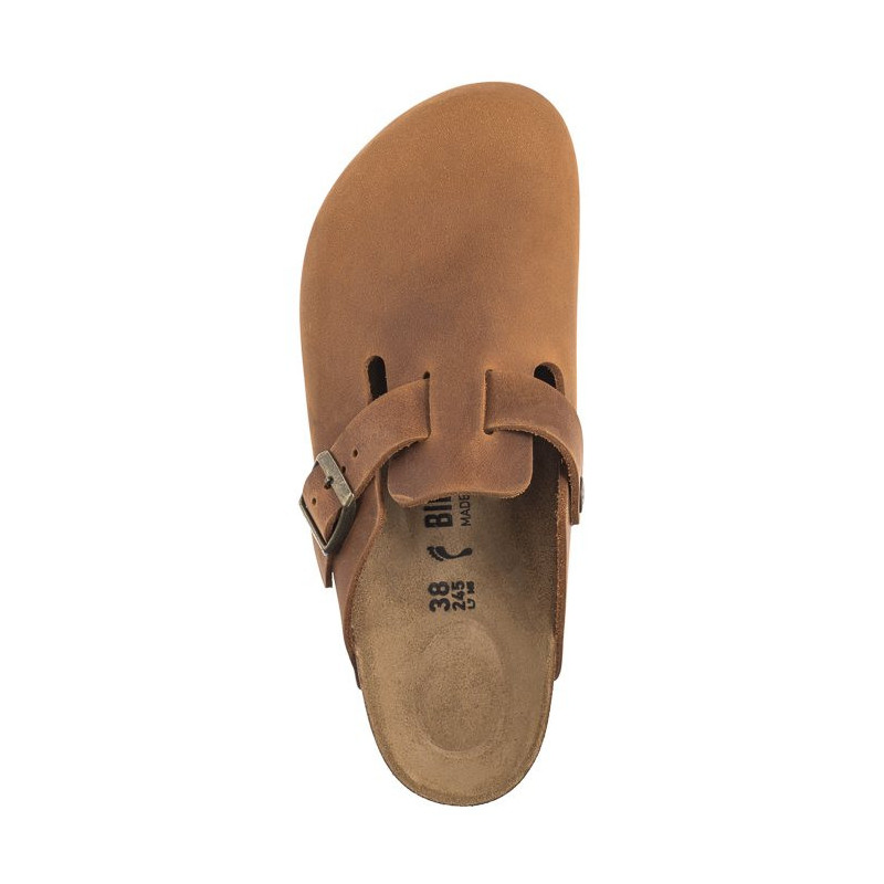 Birkenstock Boston BS Cognac 1028310 (BK207-c) Moteriški batai/šlepetės