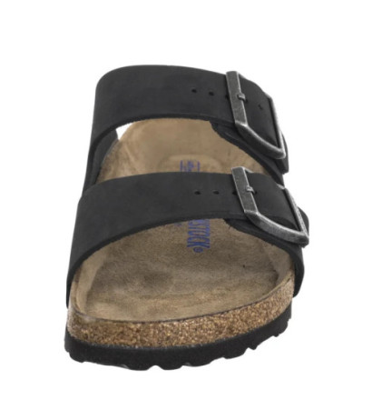 Birkenstock Arizona Bs Soft Footbed Black 1019035 (BK217-d) Moteriški batai/šlepetės